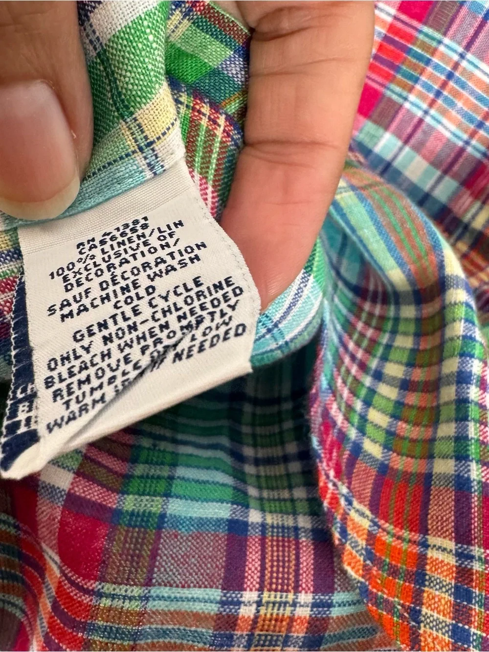 Polo Ralph Lauren 100% linen
